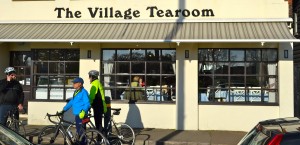 Club run to the Village Tearoom, Hatfield Heath